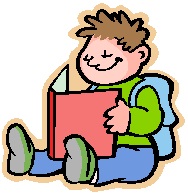 student sitting on floor with a backpack and open book reading